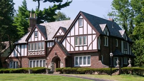 neo tudor style home